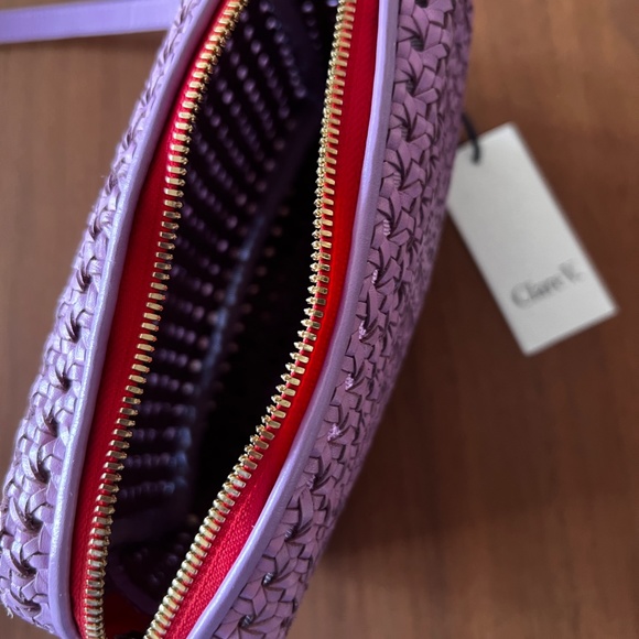 Clare V • MIDI Sac in Lilac Rattan NWT - Picture 5 of 6